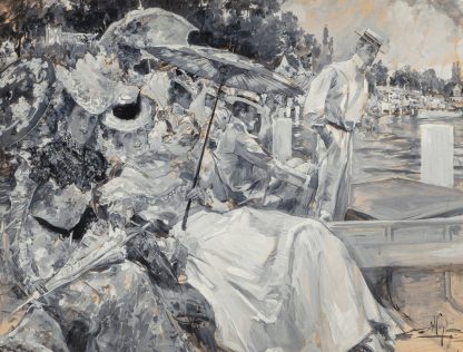Boating Party by Albert Beck Wenzell