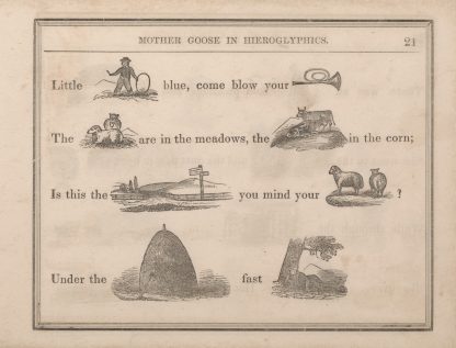 Boy, Horn, Sheep, Cows, Way, Sheep, Hay-stack, Asleep by Sherman & Co.