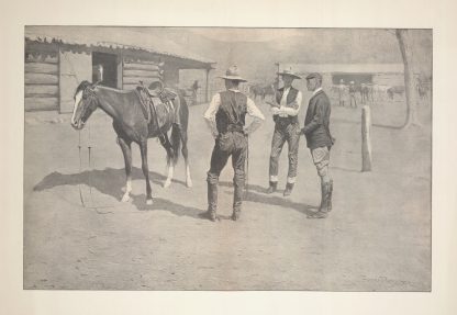 Buying Polo Ponies in the West by Frederic Remington
