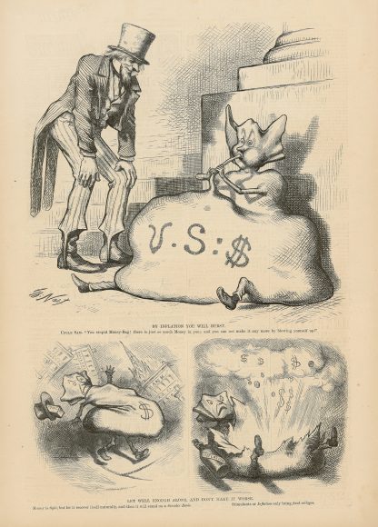 By inflation you will burst — let well enough alone, and don’t make it worse by Thomas Nast