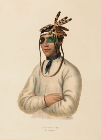 Caa-Tou-See. An Ojibway by Charles Bird King
