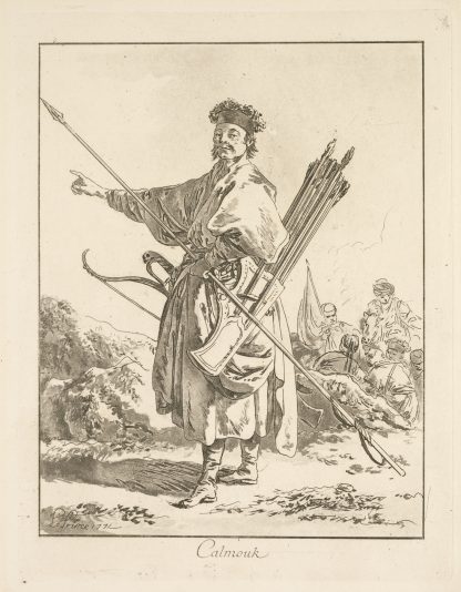 Calmouk by Jean-Baptiste Le Prince