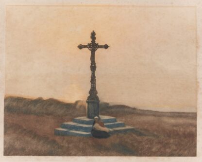 Calvaire breton by Albert Dagnaux
