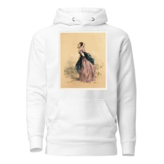 Camélia by Eusebio Planas Hoodie