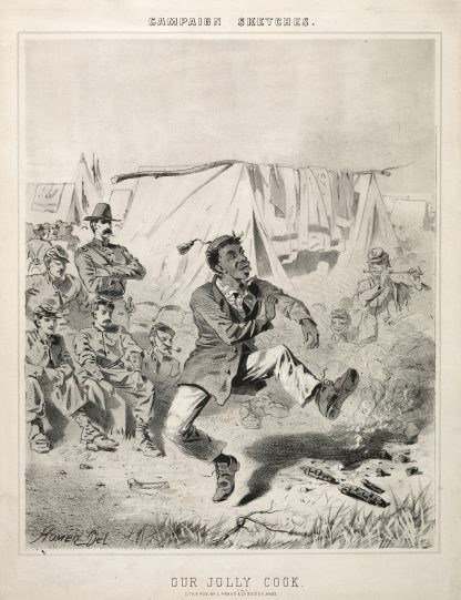 Campaign Sketches; Our Jolly Cook by Winslow Homer