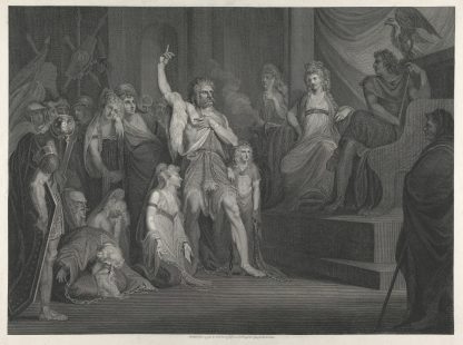 Caractacus at the Tribunal by Henry Fuseli