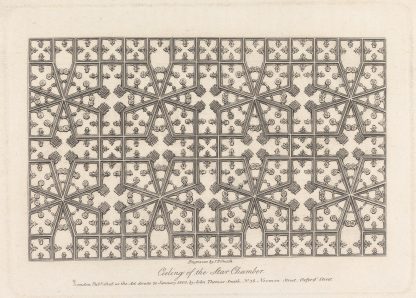 Ceiling of the Star Chamber by John Thomas Smith