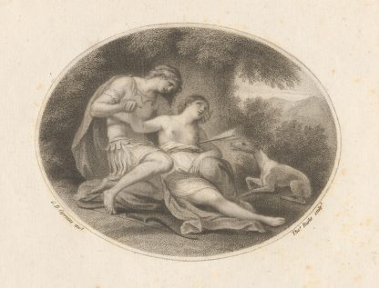 Cephalus and Procris by Giovanni Battista Cipriani