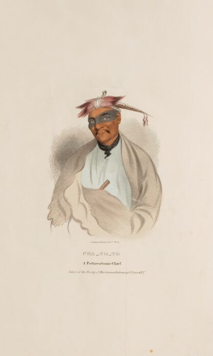 CHA-CO-TO, A Pottowattomie Chief by James Otto Lewis