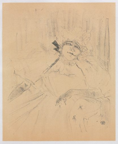 Chanson ancienne by Henri de Toulouse-Lautrec
