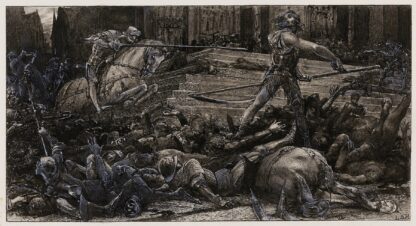 Châteaupers à la rescousse by Luc-Olivier Merson
