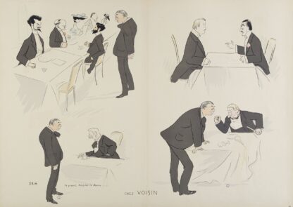 Chez Voisin by Georges Goursat (Sem)
