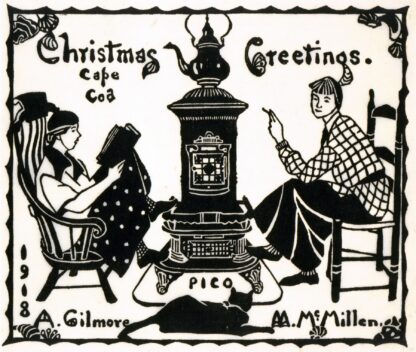 Christmas Greetings 1918 by Mildred McMillen