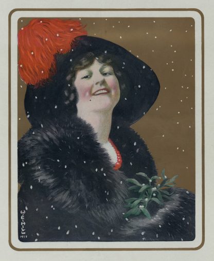 Christmas Puck by William Ely Hill