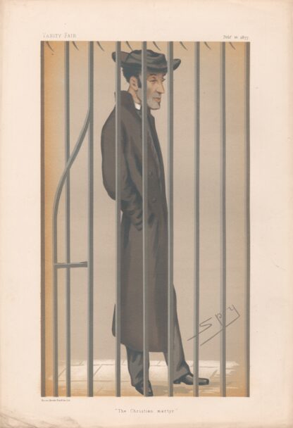 Clergy. ‘The Christian martyr’. Rev. Arthur Tooth. 10 February 1877 by Leslie Matthew Ward