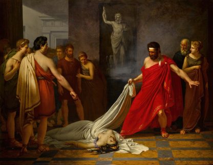 Climax of Sophocles by Charles-Auguste van den Berghe