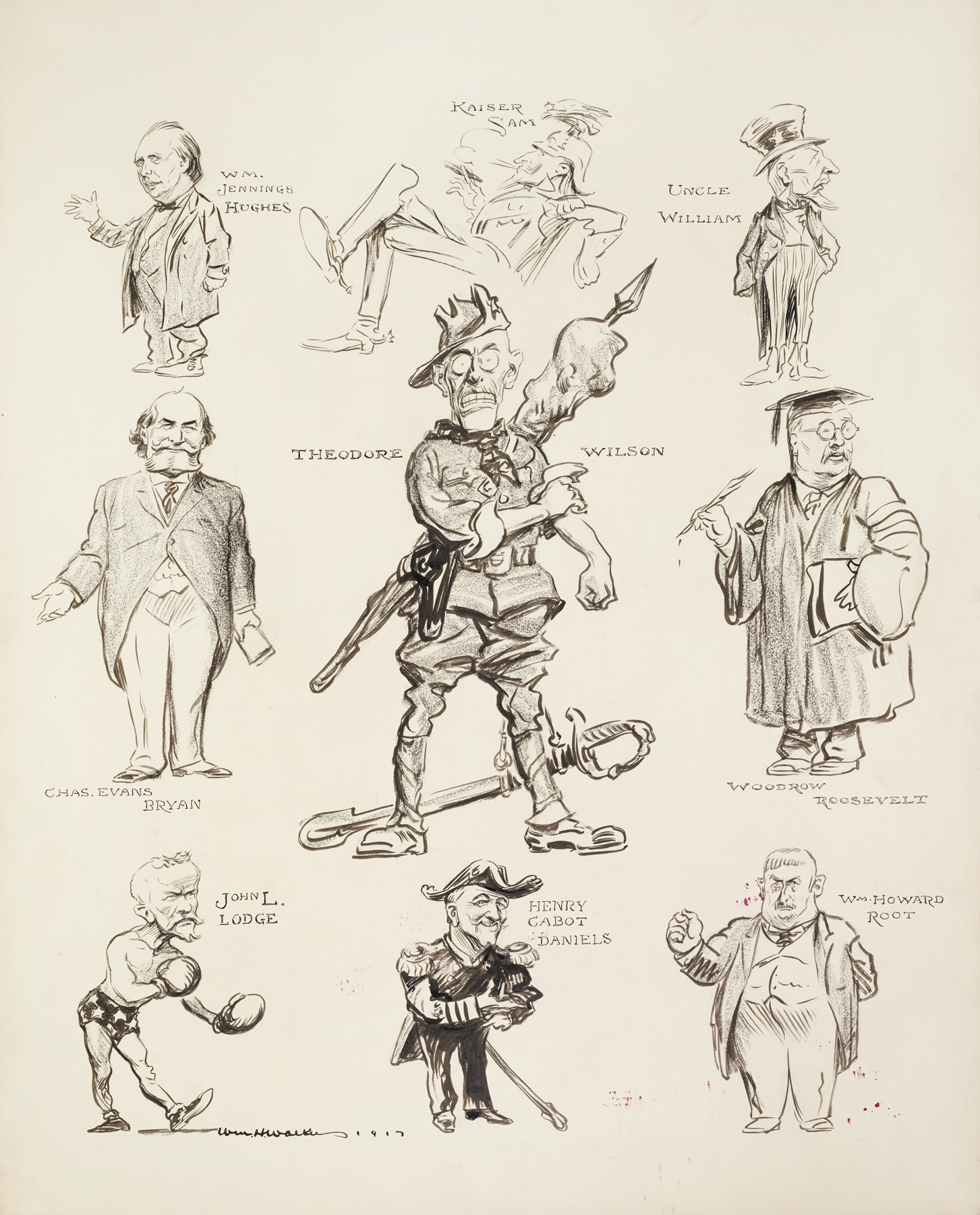 Composite celebrities by William Henry Walker