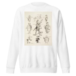 Composite celebrities by William Henry Walker Sweatshirt