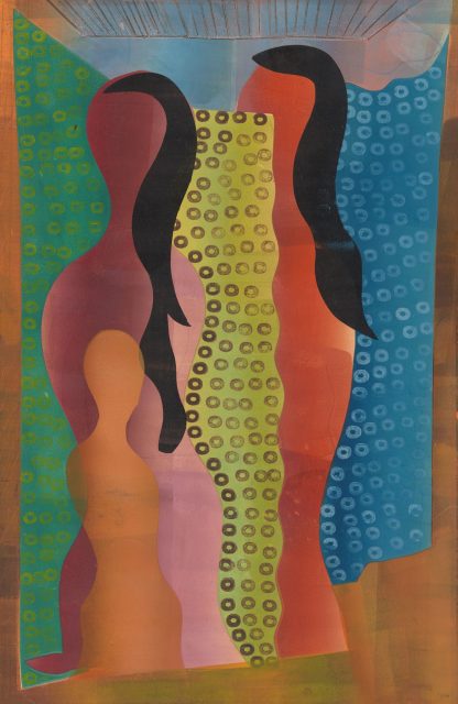 Composition with figures by Hendrik Nicolaas Werkman