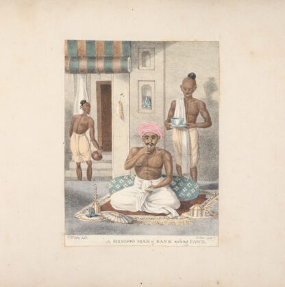 Costumes of India Pl.01 by Sir Charles D'Oyly