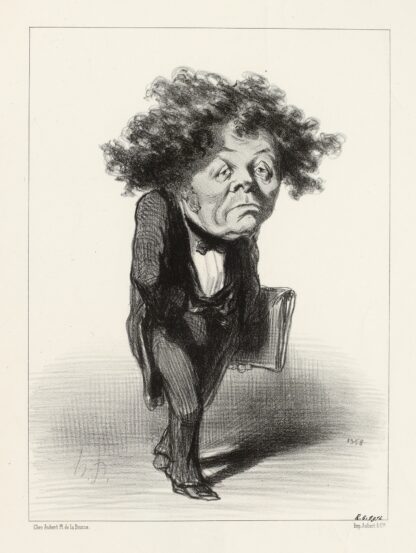 Crémieux by Honoré Daumier
