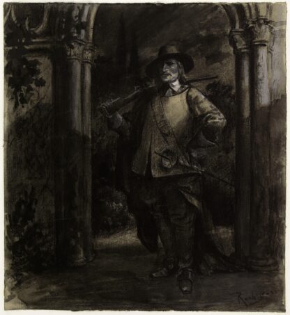 Cromwell by Georges Antoine Rochegrosse