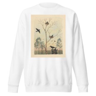 Crow by Andrej Kováčik Sweatshirt