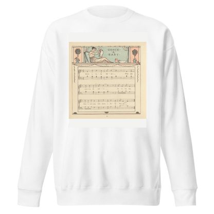 Dance a Baby by Walter Crane Sweatshirt