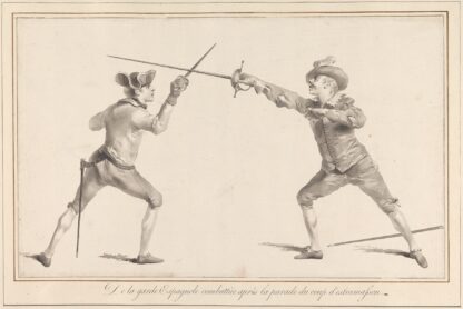 De la Garde Espagnole Combattüe Aprês la Parade du Coup d’Estramasson by James Gwin