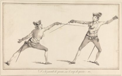 De la Parade Dequinte sur le Coup de Quinte by James Gwin