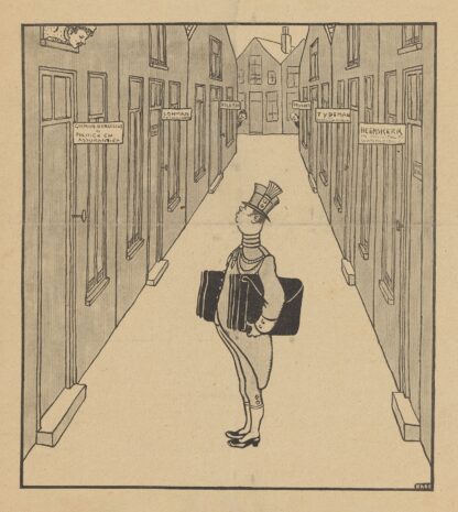 De Notenkraker, 23 februari 1907 ; In verlegenheid by Albert Hahn