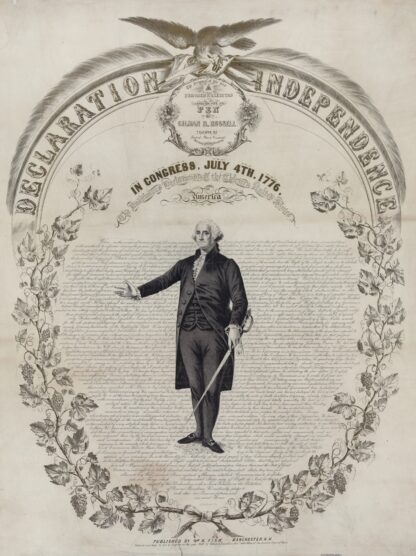 Declaration of Independence by John H. Bufford's & Sons