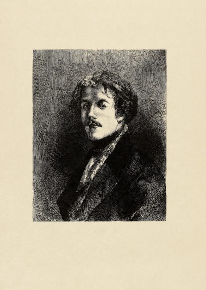 Delacroix by Edmond Morin