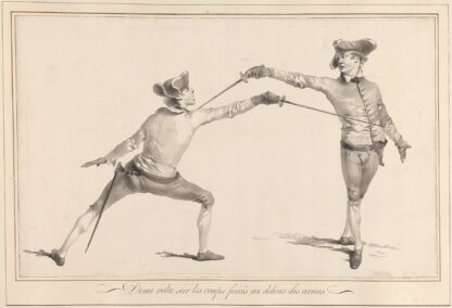 Demi Volte sur les Coups Forcés au Dehors des Armes by James Gwin