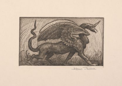 Der Drache by Hans Thoma