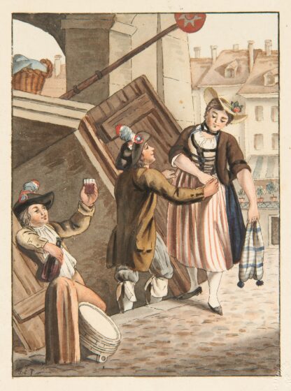 Der Keller by Gabriel Lory the older