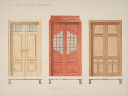 Der moderne Bautischler Pl.16 by Emmerich Fellinger