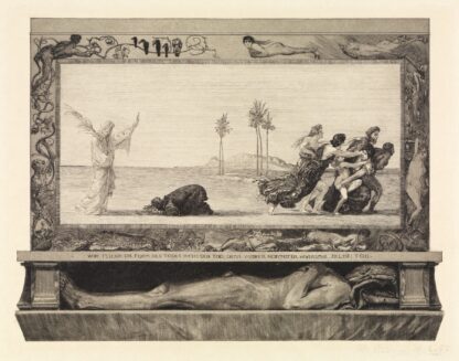 Der Tod als Heiland by Max Klinger