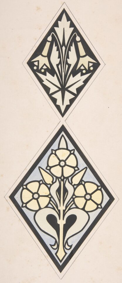 Design drawing by Christopher Dresser
