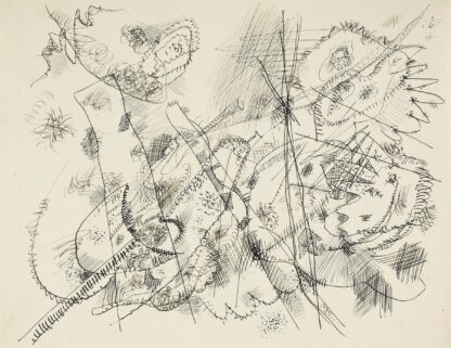 Design for an etching by Wassily Kandinsky