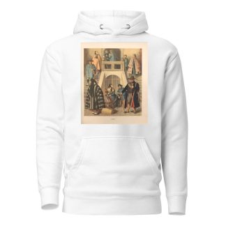 Deutsche Volkstrachten Pl.10 by Albert Kretschmer Hoodie