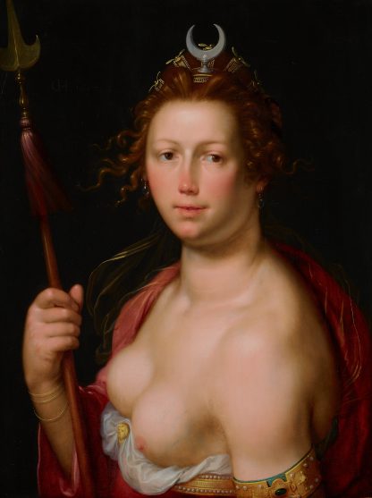 Diana as Goddess of the Hunt by Cornelis Cornelisz Van Haarlem