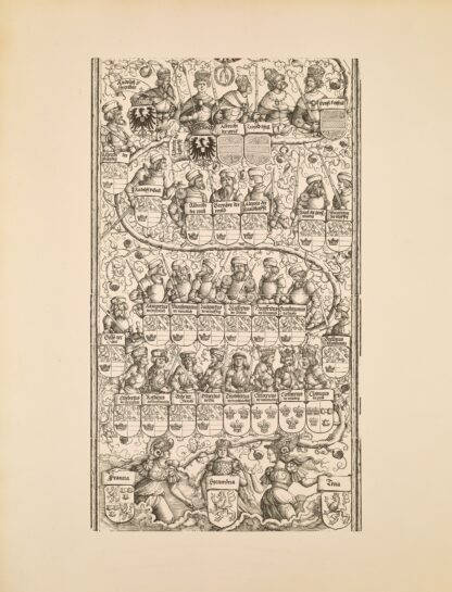 Die Ehrenpforte des Kaisers Maximilian I Pl.12 by Eduard Chmelarz