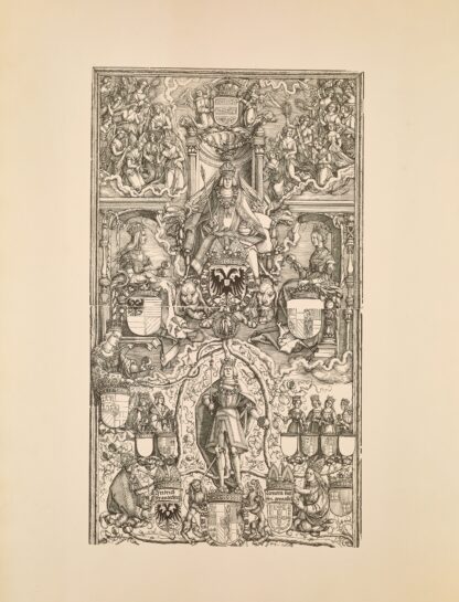 Die Ehrenpforte des Kaisers Maximilian I Pl.13 by Eduard Chmelarz