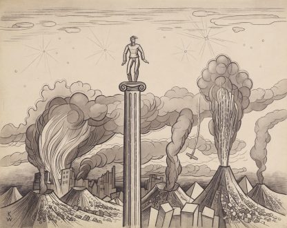 Die Erde bebt by Karl Wiener