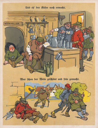 Die Heinzelmännchen Pl.10 by Fritz Gareis jr.