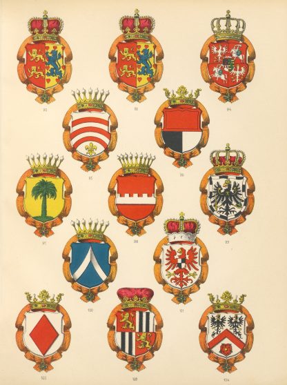 Die Ritter des Koniglich Preussichen Hohen Ordens Pl.10 by W. Moeser