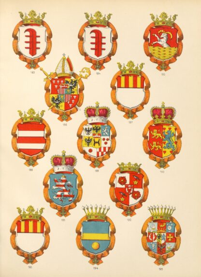 Die Ritter des Koniglich Preussichen Hohen Ordens Pl.17 by W. Moeser