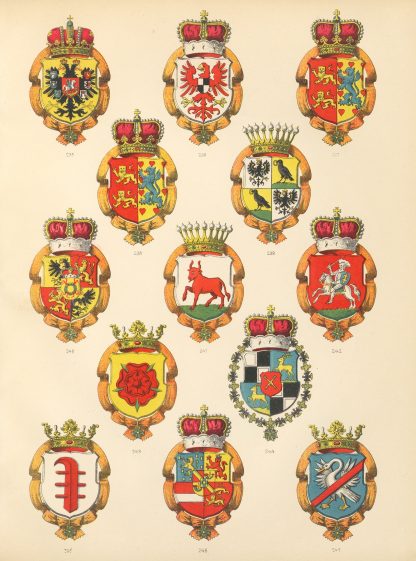 Die Ritter des Koniglich Preussichen Hohen Ordens Pl.21 by W. Moeser