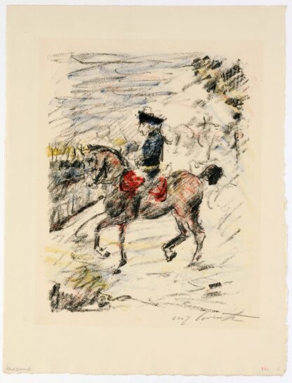 Die Wachtparade by Lovis Corinth
